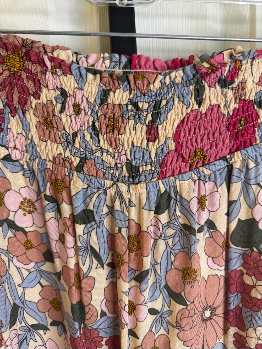 Floral Wide Leg Palazzo Pants, size Medium - Picture 6 of 8